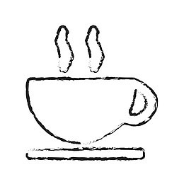 打破咖啡杯休息茶社会信息&am