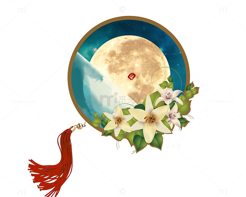 花好月圆中国风