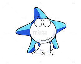 卡通海星