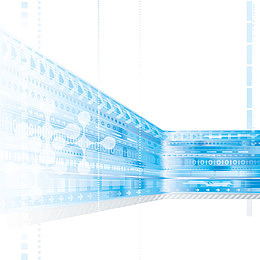 背景装饰 蓝色渐变 矢量图 发光