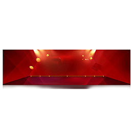 红色发光背景装饰