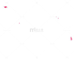 粉红色花瓣页面背景装饰