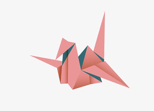 千纸鹤图片_千纸鹤素材_觅元素