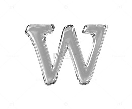 琥珀字母w
