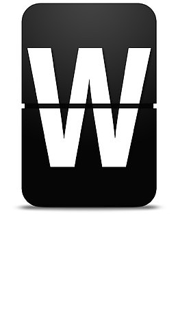 翻牌数字W