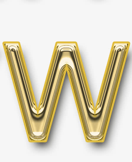 黄金字母w
