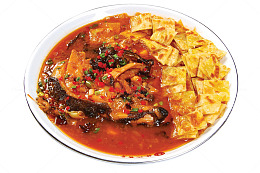 鲽鱼头泡饼