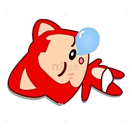 睡着流鼻涕泡的阿狸