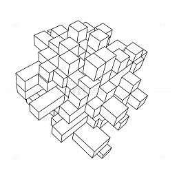 矩形组合矢量图