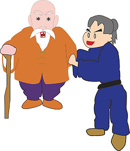 搀扶老人