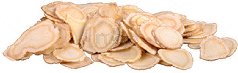 当归切片中秋素材