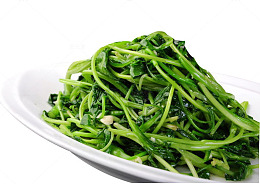 蒜茸鸡毛菜