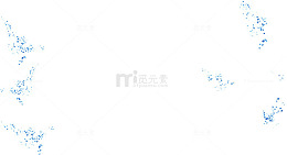半透明水泡素材