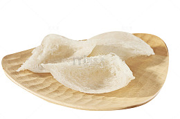 半透明白燕盏素材