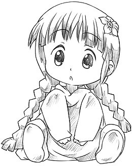 可爱小女孩