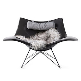 黑色的家居椅子