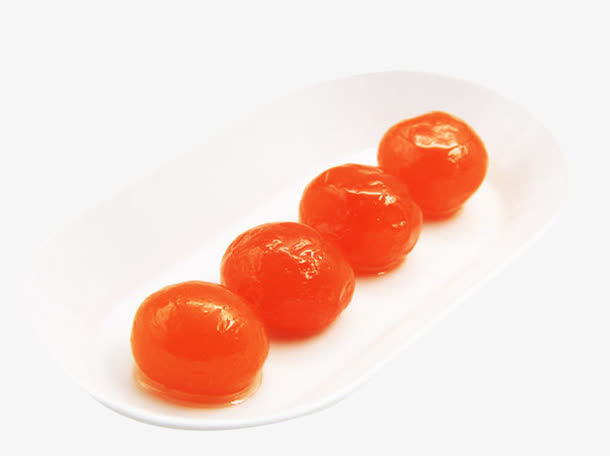 盘子里的咸鸭蛋黄免抠素材免费下载_觅元素51yuansu.com