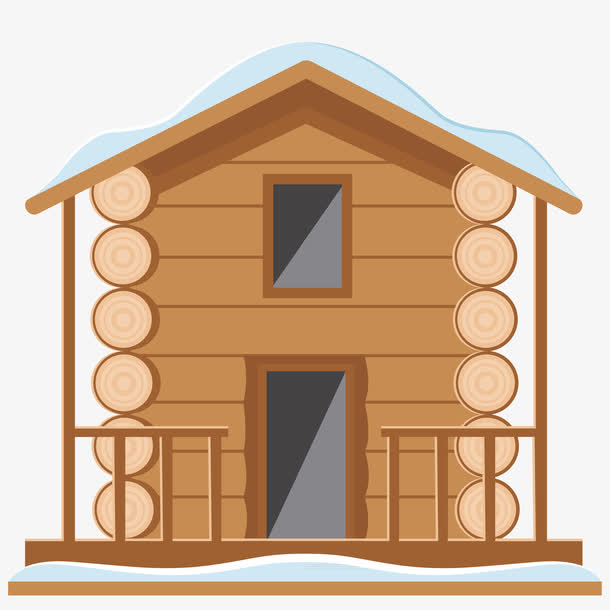 木屋png矢量素材