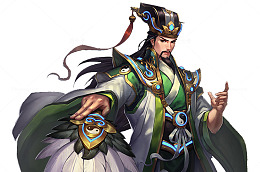 诸葛亮插画免扣图