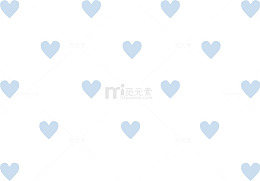 蓝色爱心背景