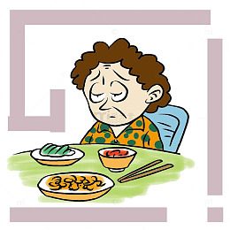 不开心的老奶奶