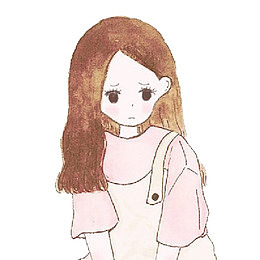 皱眉女孩