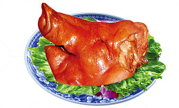 卤猪头肉