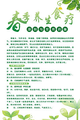 春季养生模板下载