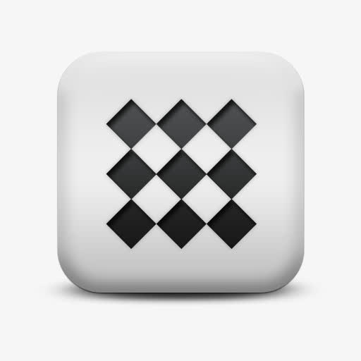 磨砂白广场图标符号形状瓦ps符免抠素材免费下载_觅元素51yuansu.com