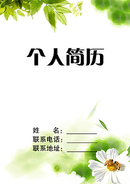 个人简历