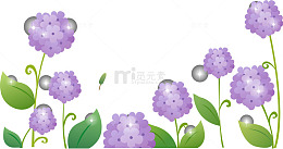紫色花卉