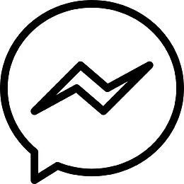 聊天脸谱网线图标媒体信使社会社