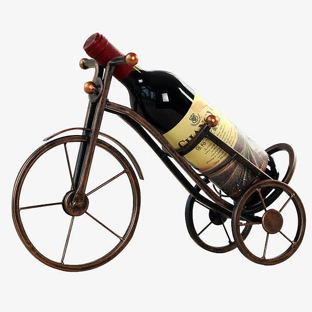 自行车红酒架