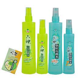 六神系列花露水