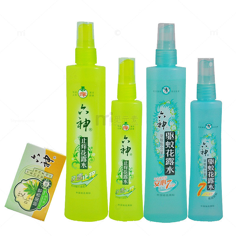 六神系列花露水
