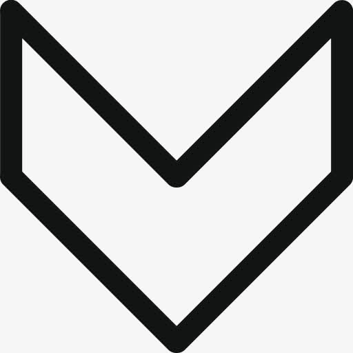 箭头方向下来复古脑卒中的箭导航