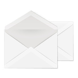 矢量白信封