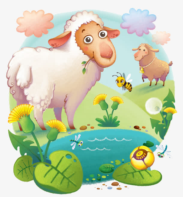 关键词 : 手绘插画,卡通贺卡封面,创意插画设计[声明] 觅元素所有素材