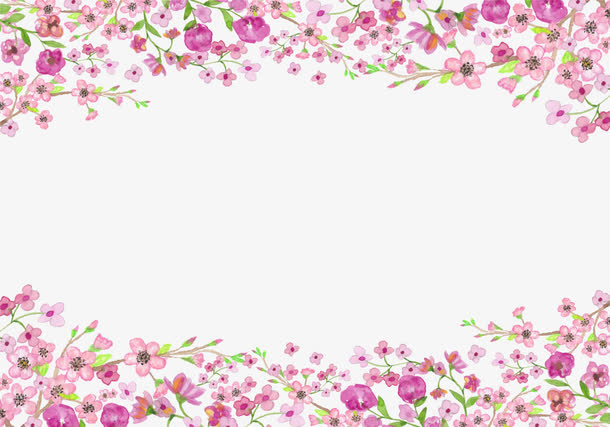 请人家收回蔷薇花边框