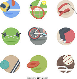 体育健身素材图标