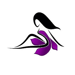 美女长发轻盈减肥logo
