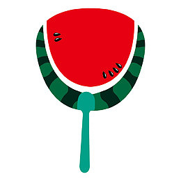 夏凉扇广告扇