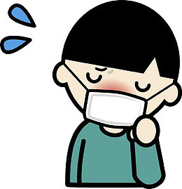 感冒生病戴口罩流鼻涕