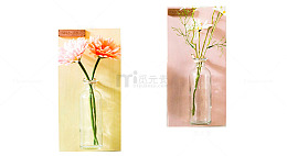 北欧风挂墙装饰花