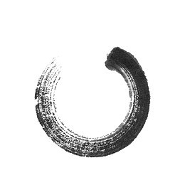 水墨圆框 中国风