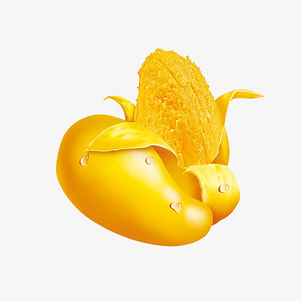 黄色芒果水果