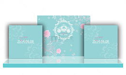 蒂芙尼兰舞台迎宾区背景