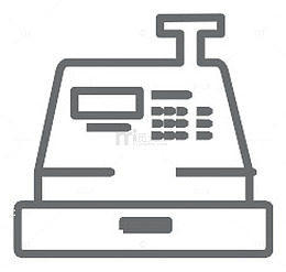 收银员机outline-icons