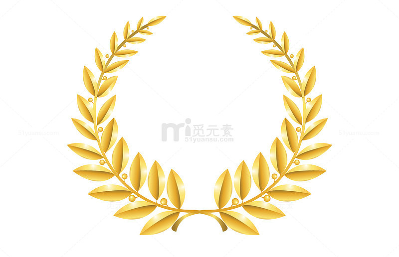 金色麦穗圈