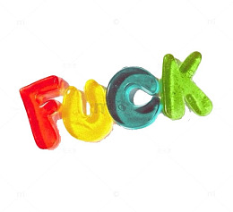 果冻英文字母
